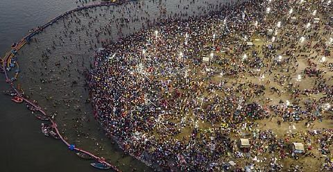 Millions Flock to Sangam for Maghi Purnima Snan at Maha Kumbh 2025