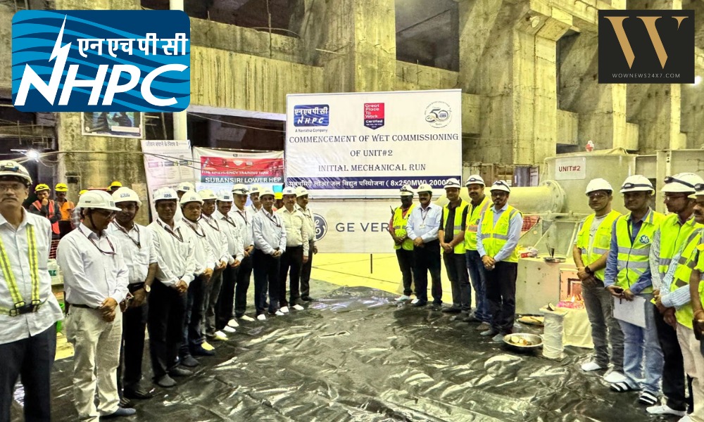 Milestone Achieved: NHPC Successfully Completes Trial Run of Unit 2 at Subansiri Lower Project