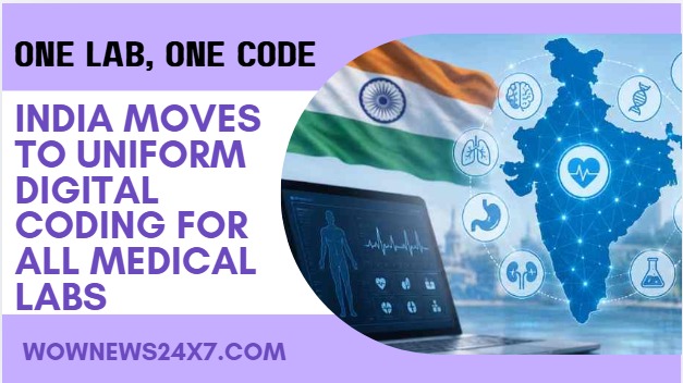 India Introduces Uniform Digital Codes for Medical Laboratories