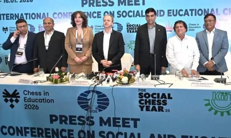 40 Nations, One Game: Vishy Anand Launches Chess Mahakumbh in Bhubaneswar