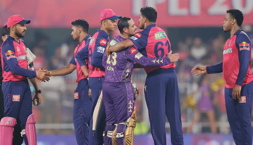 Quinton de Kock’s Six Off Jofra Archer Seals KKR’s Commanding Win Over RR