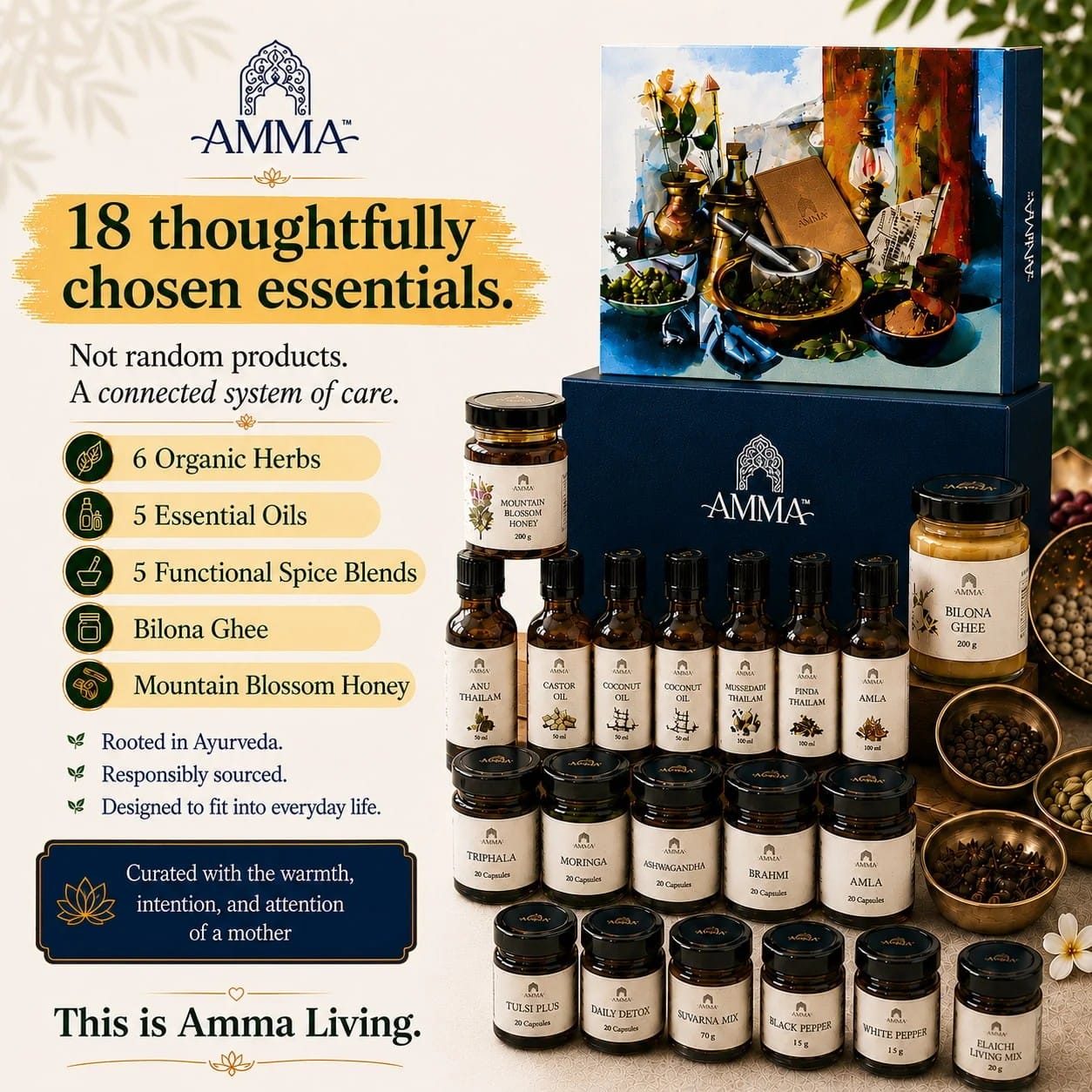 Triphala, Trikatu and a New Wellness Bet: Meet India’s Amma Living