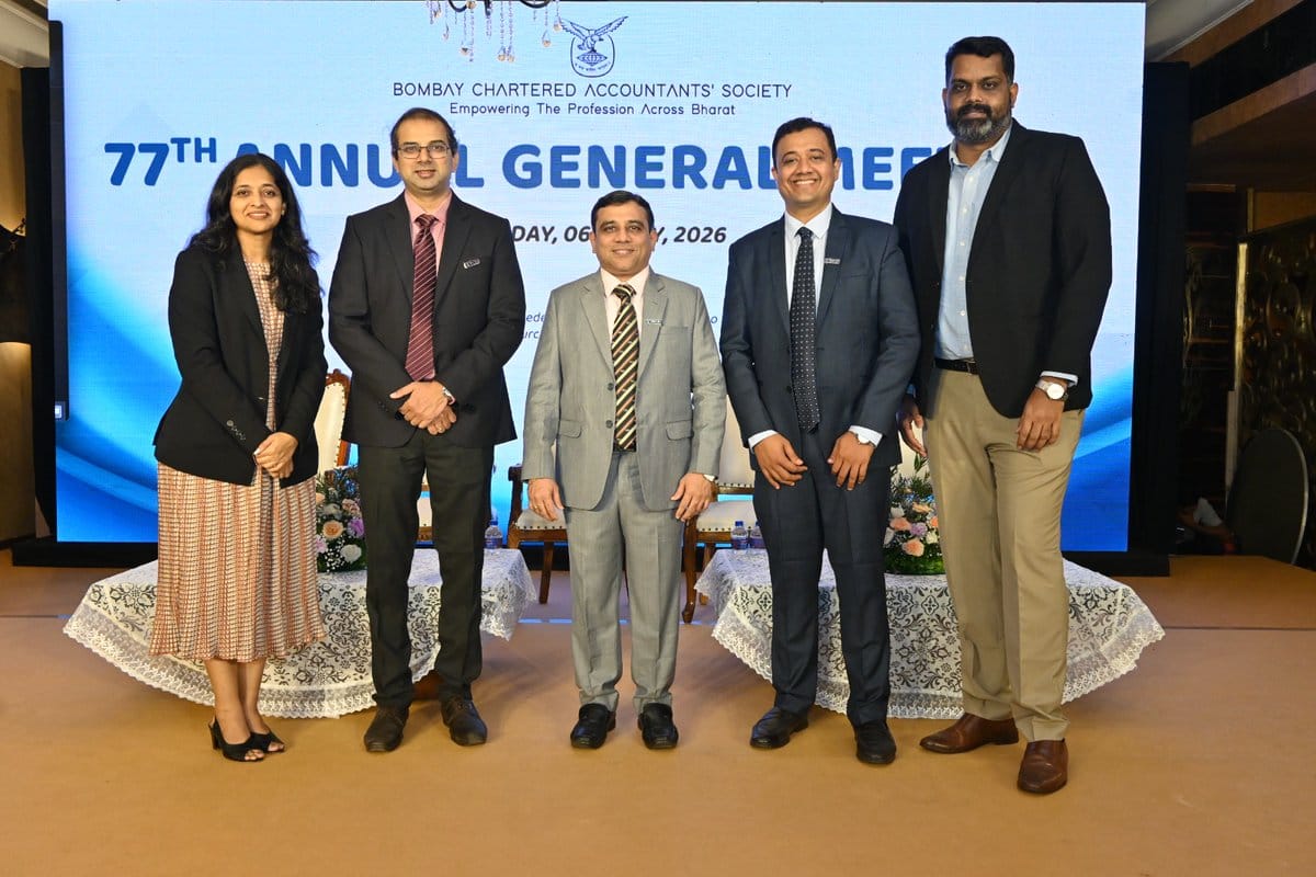 Bombay Chartered Accountants' Society Names Kinjal Shah New President