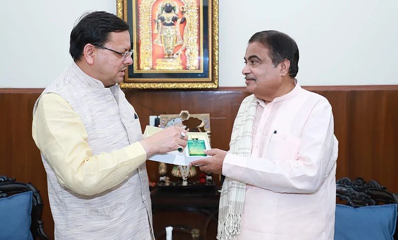 Major Road Boost for Uttarakhand: CM Dhami Secures Key Project Approvals in Meeting with Gadkari
