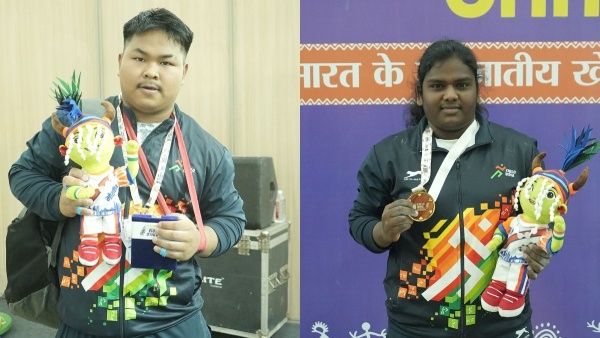 Jharkhand And Himachal Wrestlers Strike Double Gold At Tribal Games Day 5