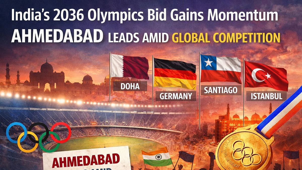 India’s 2036 Olympics Bid Gains Momentum As Ahmedabad Leads Race