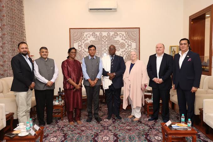 Sports Diplomacy In Action: Dr. Mandaviya Meets Commonwealth Sport President