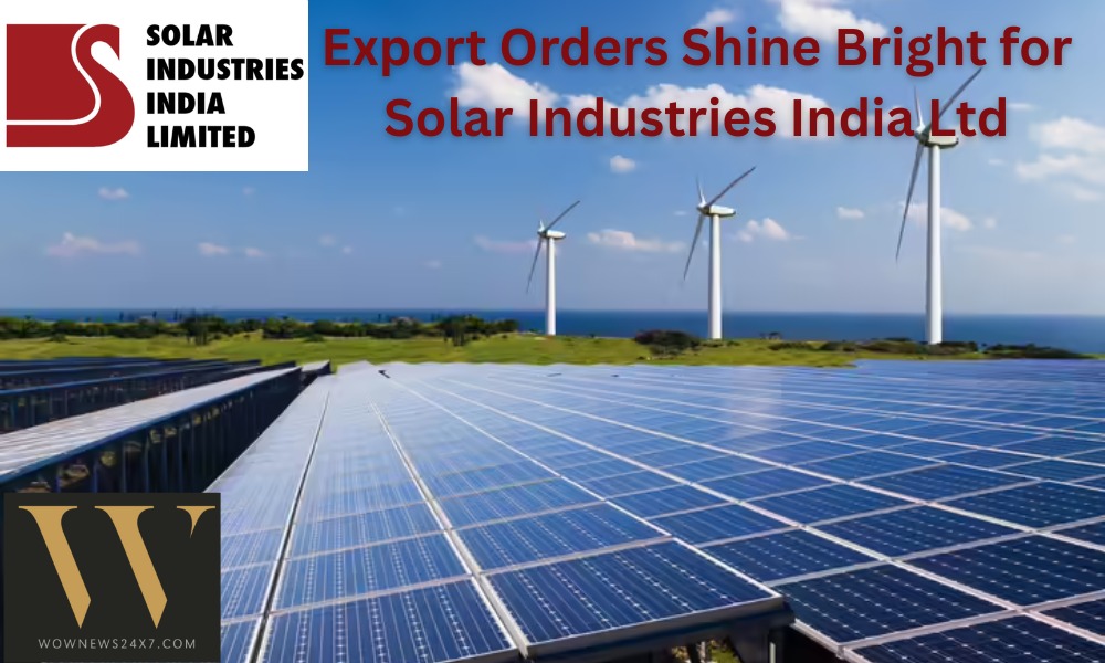 Solar Industries’ ₹14 Billion Export Win Fuels Global Expansion