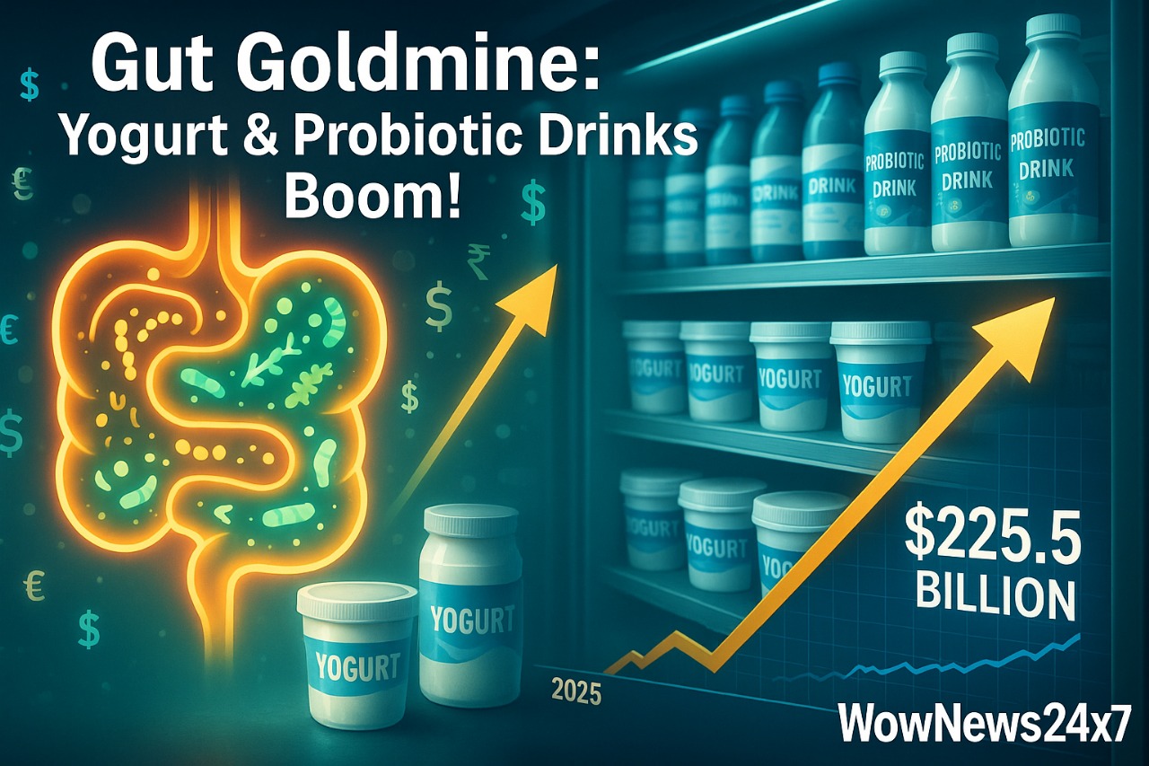 Gut Goldmine: Yogurt & Probiotic Drinks Set to Explode to $225.5 Billion by 2035!