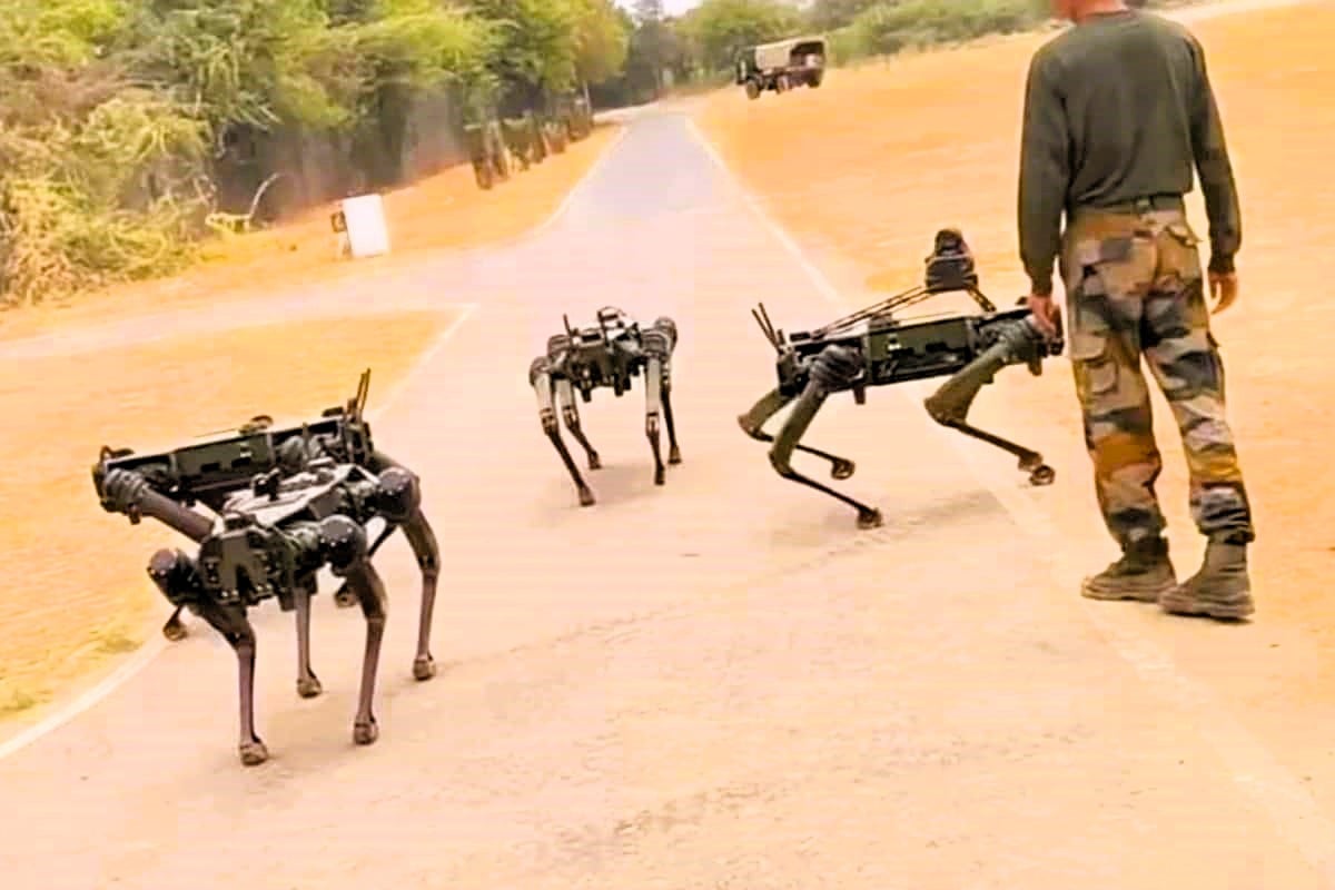 AI Joins the Frontline: Indian Army Deploys Robotic Soldiers & Mules Along LoC