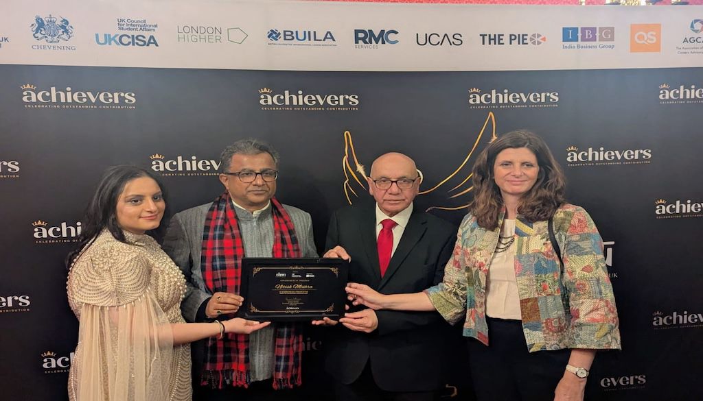 Bihar’s Nitish Mishra Shines at India-UK Achievers Awards 2025