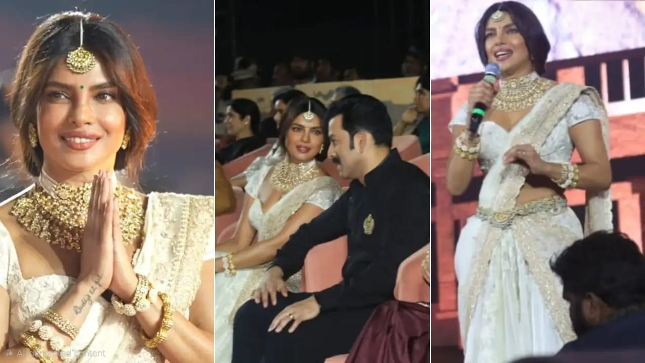 Channeling My Inner Devi: Priyanka Chopra’s Varanasi Look Blends Tradition and Glamour