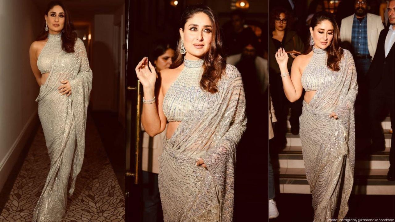Light Up The Room: 6 Sparkling Sarees To Channel Kareena Kapoor’s Star-Studded Style