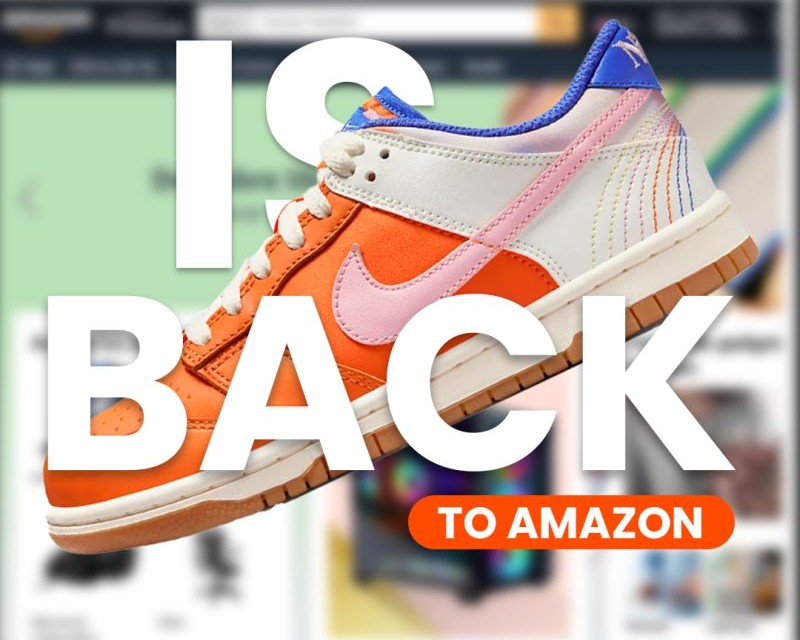 Just Buy It: Nike Prices Sprint Up as Swoosh Returns to Amazon