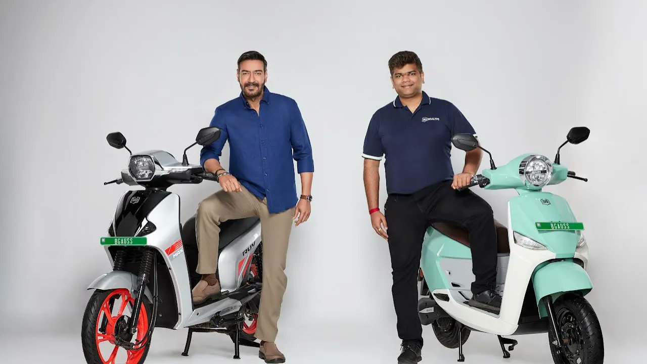 Electrifying Alliance: Ajay Devgn and BGauss Set the Stage for Sustainable Mobility
