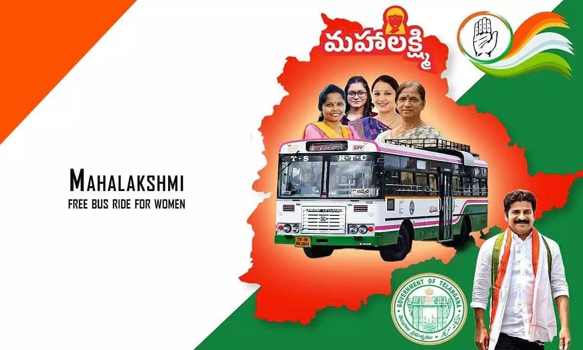 Telangana’s Mahalakshmi Free Bus Scheme Crosses Rs 10,000 Crore Savings