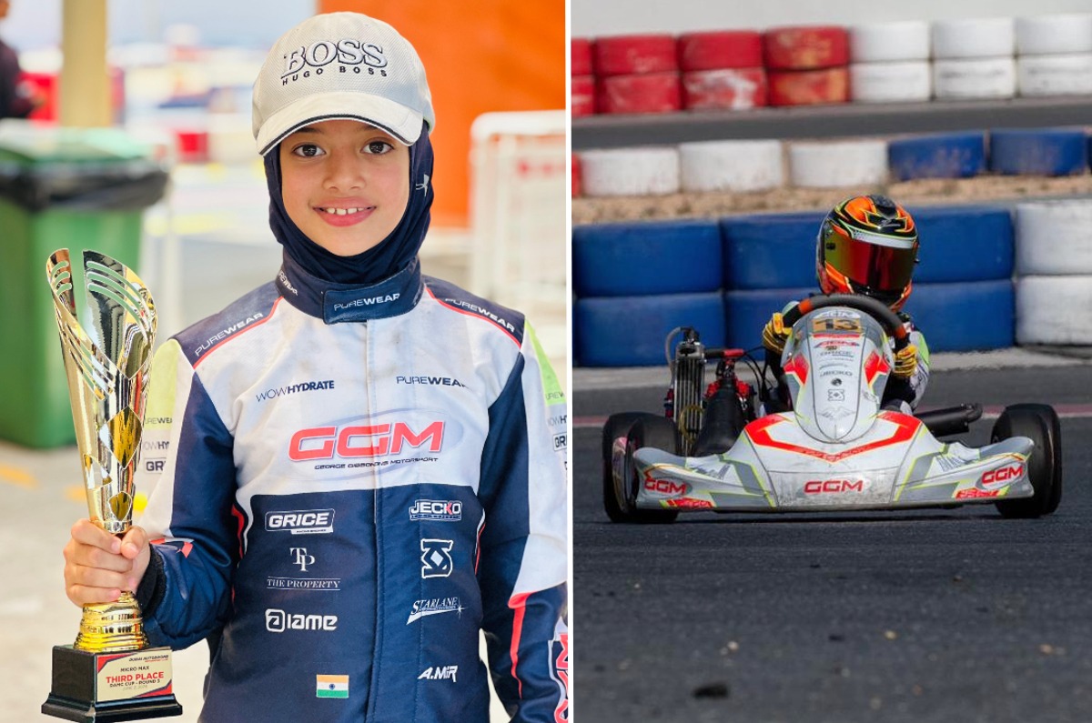 Mini Racer, Mega Achievement: Atiqa Mir Zooms into F1 Academy at Just 10!