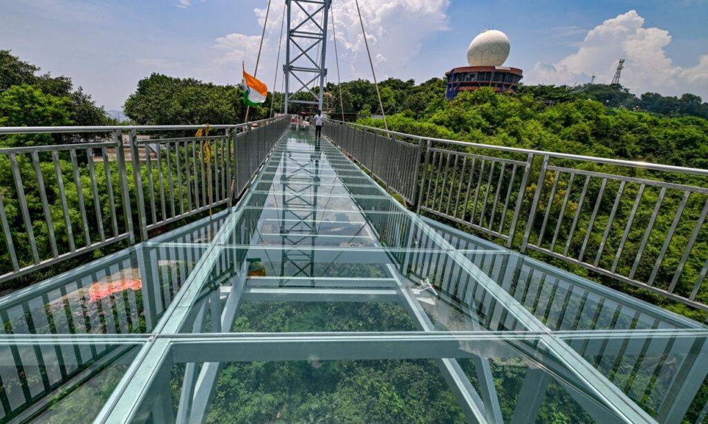 Walking on Air: India’s Longest Glass Skywalk Opens in Vizag’s Kailasagiri Hills