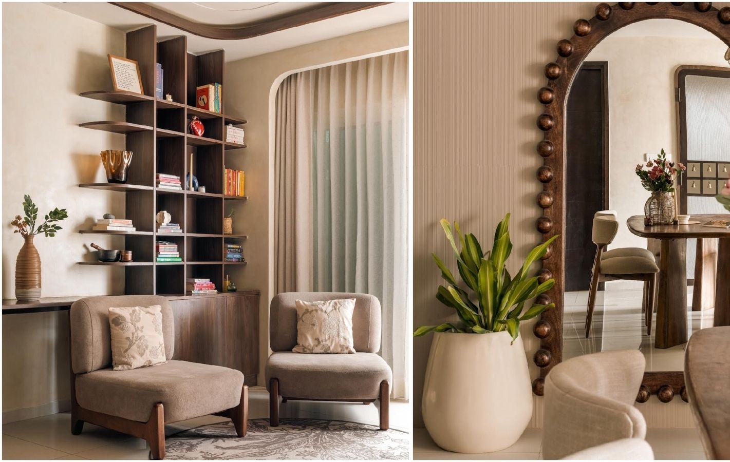 Japandi Minimalism Meets Indian Craftsmanship In Stunning 2,200 Sq Ft Hyderabad 3BHK Residence