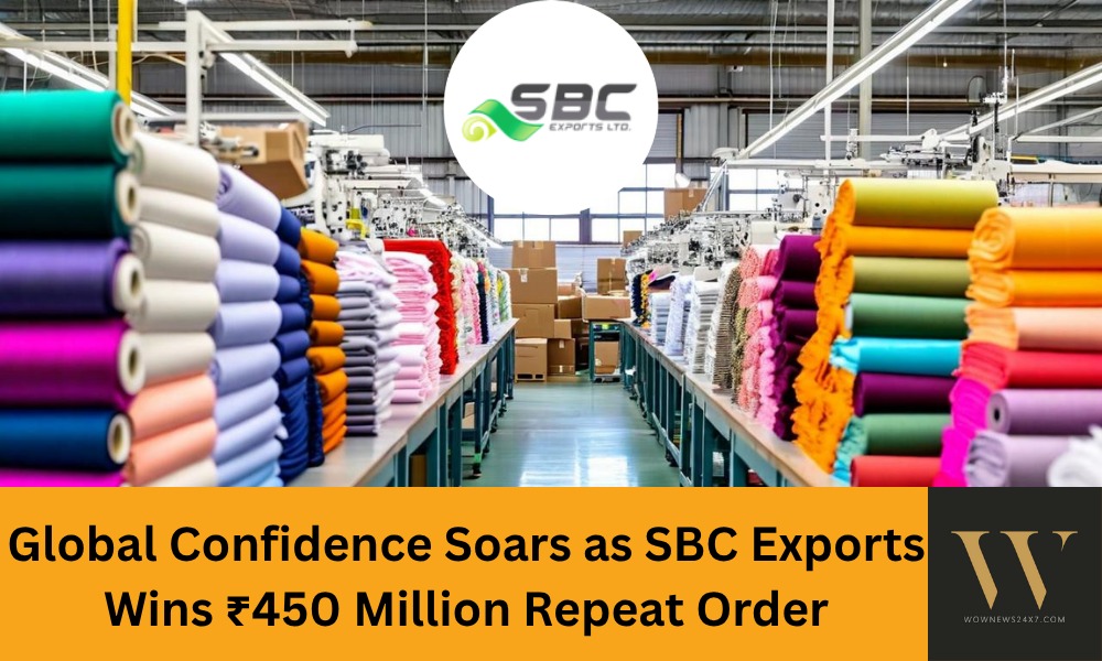 SBC Exports Ltd Bags ₹450 Million Repeat Order, Boosting Global Presence