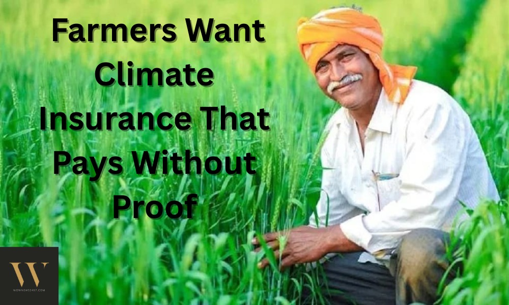 Climate-Proofing Agriculture: Farmers Seek Insurance Payouts Without Burden of Proof
