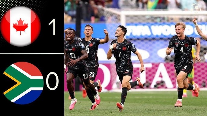 Canada Edges South Africa 1-0 on Dramatic Stoppage-Time Winner