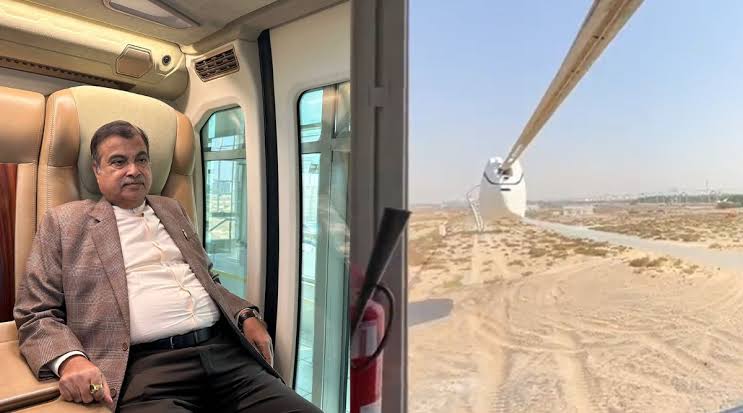 Nitin Gadkari’s Futuristic Fix: ‘Flying Buses’ to Glide Over Bengaluru’s Congestion