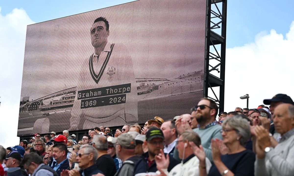 Graham Thorpe’s Legacy Lives On—England Turns Test Match into Hope-Filled Tribute