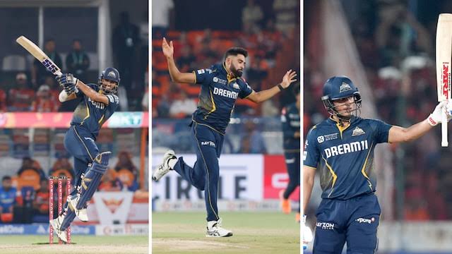 Gujarat Titans Cruise to Victory Over Sunrisers Hyderabad with Dominant Batting Display
