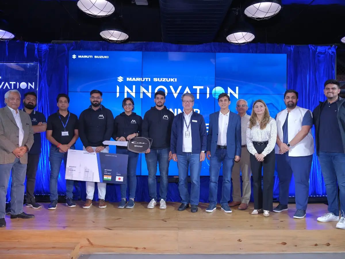 Startup Engines On: Maruti Suzuki Picks Five Indian Innovators for Accelerator Drive