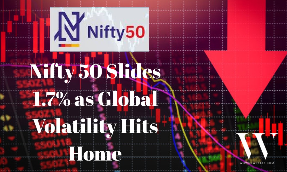 Market Volatility Strikes: Nifty 50 Slides 1.7% Amid Rising Oil Prices and Global Uncertainty