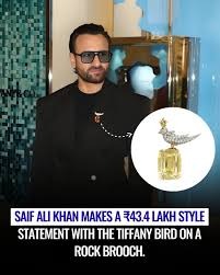 Anant Ambani Popularized It, Saif Ali Khan Perfects It: The Rise of Men’s Brooches