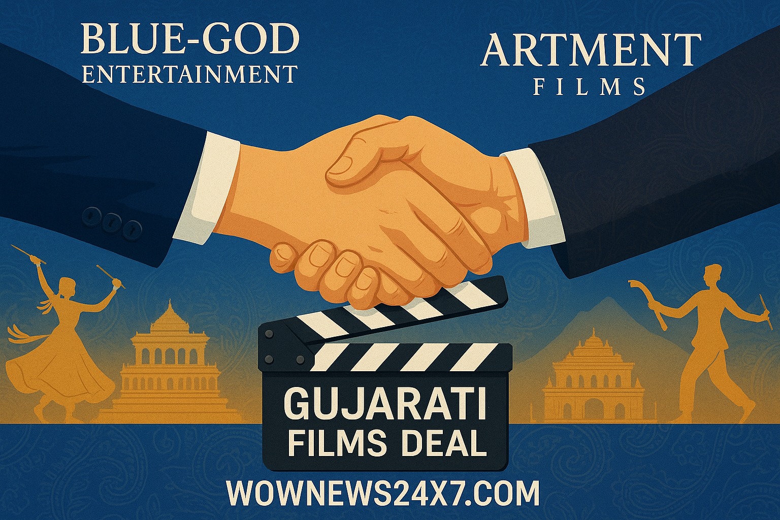 Blue-God Entertainment Secures Gujarati Film Rights in Landmark Deal with Artment Films