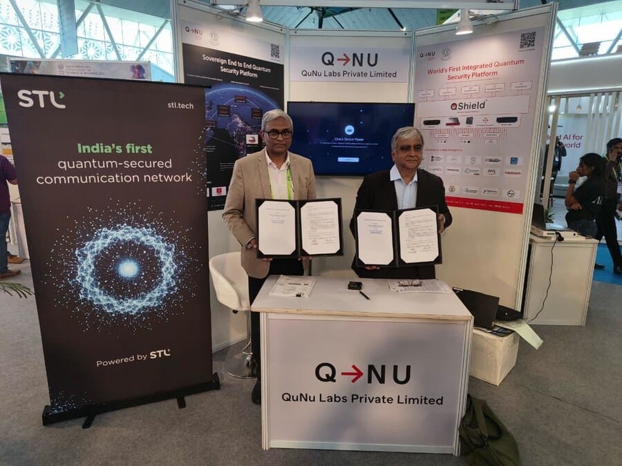 Quantum Leap: STL and QNu Labs Join Forces to Secure India’s Optical Future