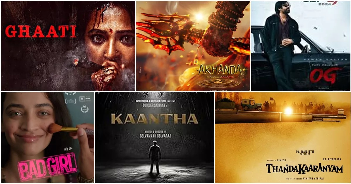 September 2025 Is Stacked With Big South Indian Movie Releases—Here Are The 12 You Shouldn’t Miss