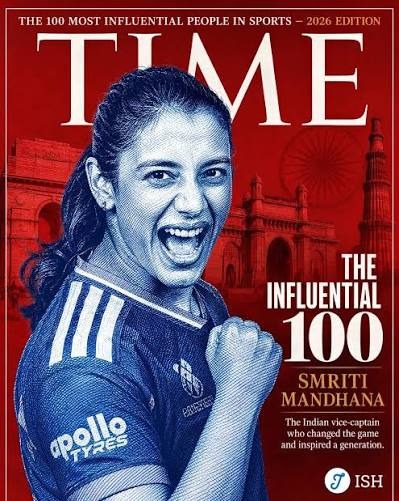 Smriti Mandhana Named to TIME’s 100 Most Influential People in Sports