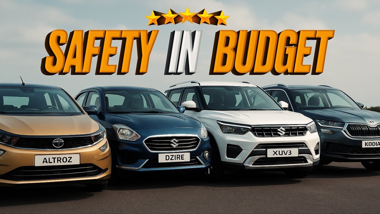 Budget-Friendly and Bulletproof: 5 Most Affordable Cars with 5-Star Safety Ratings in India