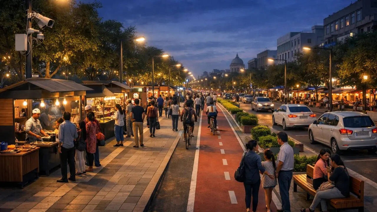 Delhi To Transform Five Stretches Into 24x7 Vibrant Street Hubs