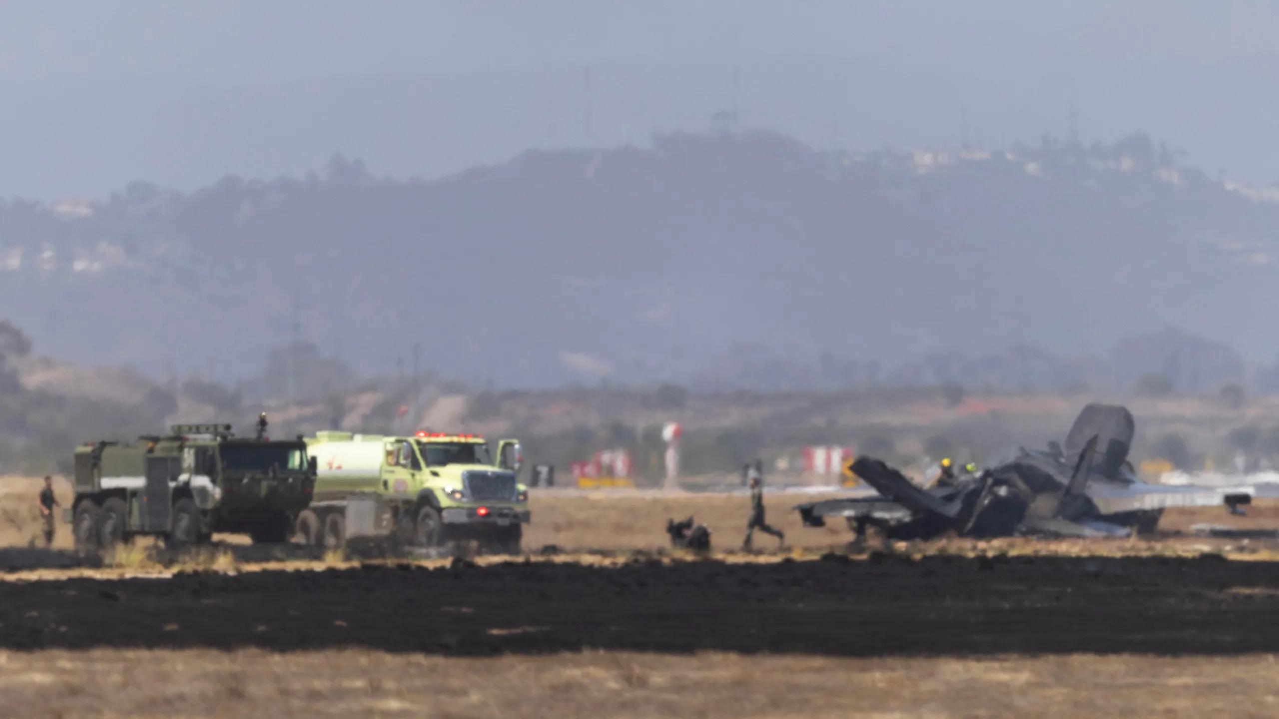 Stealth Down: F-35 Fighter Jet Crashes at San Diego Military Base