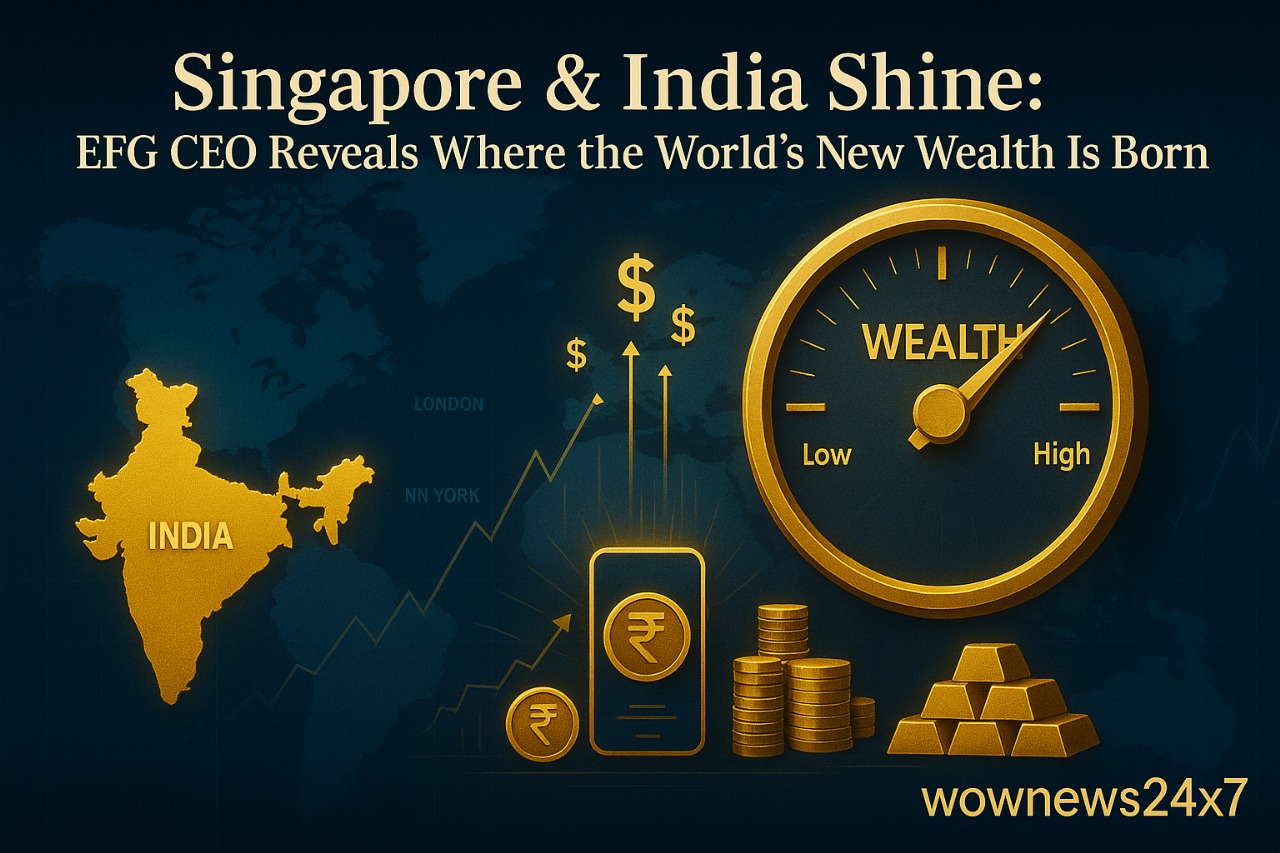 Singapore & India Shine: EFG CEO Reveals Where the World’s New Wealth Is Born