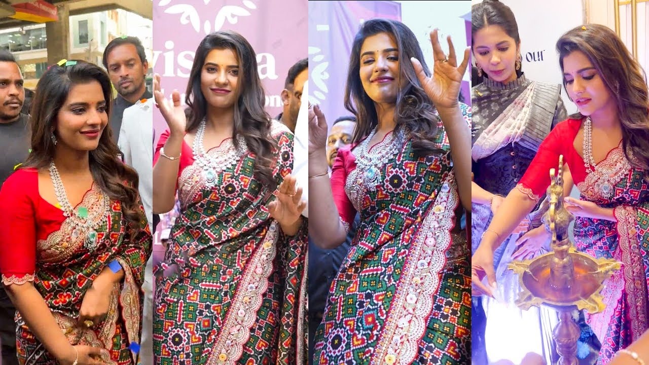 Visista Gold and Diamonds Opens Flagship Store in Jubilee Hills with Aishwarya Rajesh as Chief Guest