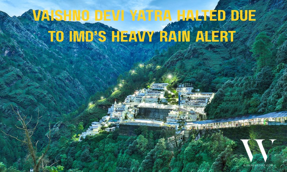 Vaishno Devi Yatra Suspended Temporarily Amid Heavy Rain Alert