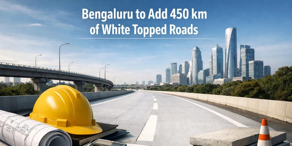 Bengaluru to Expand White-Topped Road Network by 450 Kilometres