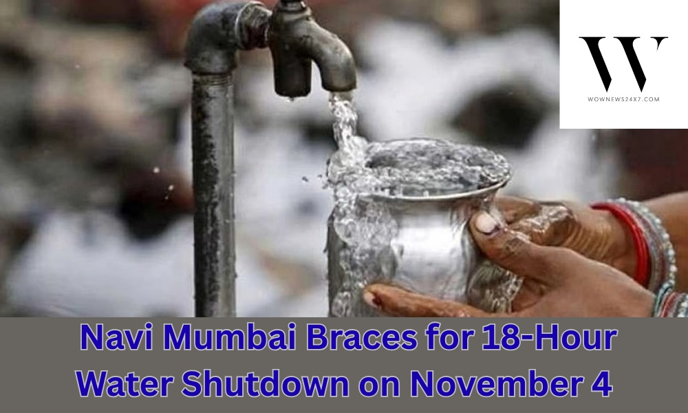 Pipeline Maintenance Alert: Navi Mumbai’s Water Supply Hits Pause Button for 18-Hours on Nov 4