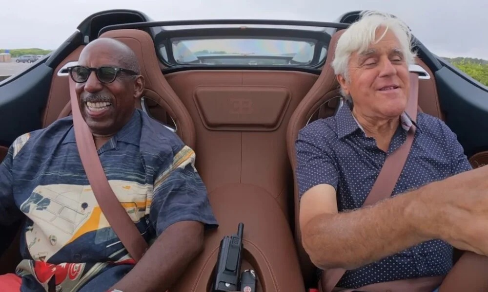 Bugatti Mistral Hits 280+ MPH With Jay Leno At The Wheel