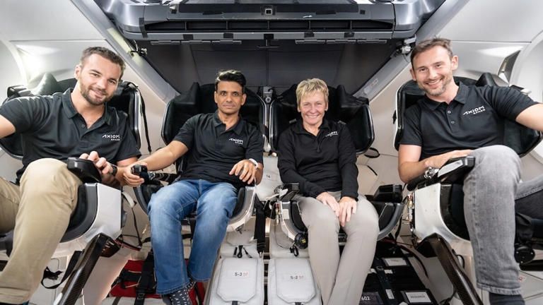 Cosmic Welcome Awaits: Indian Astronaut to Make History with Ax-4 Liftoff