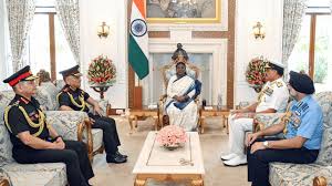 President Confers Sarvottam Yudh Seva Medal on 7 Heroes of Op Sindoor