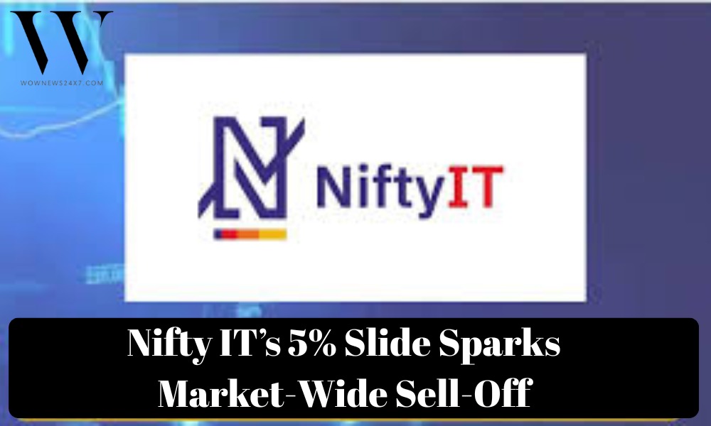 Nifty IT Index Crashes 5% by Noon, Dragging Sensex Over 1,000 Points Lower