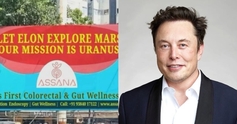 Let Elon Explore Mars, Our Mission Is Uranus: Chennai Clinic’s Billboard Goes Viral For Clever Wordplay