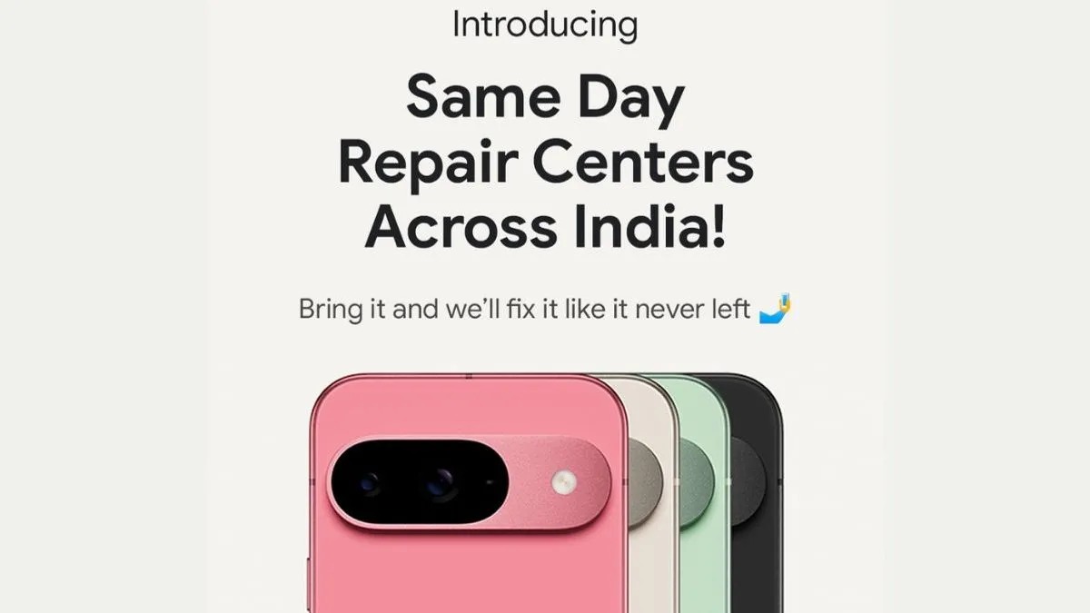 Google Expands Same-Day Pixel Repair Service To 21 Cities Across India